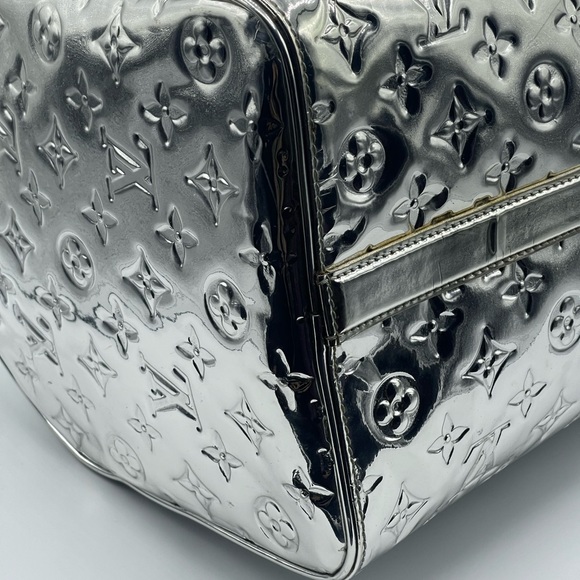 Louis Vuitton Miroir Mirror Speedy 35 Collectors Doctor Boston Bag Satchel Rare - Picture 3 of 16